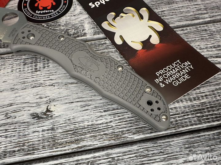 Нож Spyderco Endura 4 Gray C10fpgy