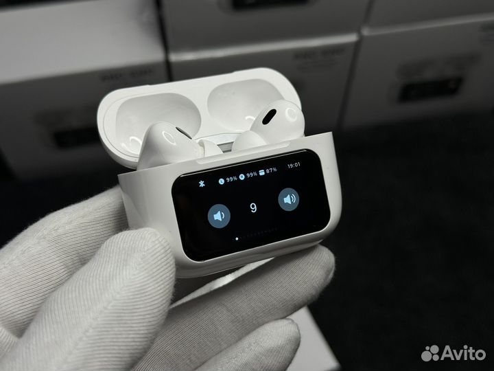 Новые наушники AirPods Pro 2 2024 с экраном