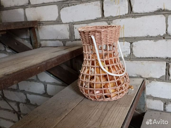 Корзина плетеная для хранения