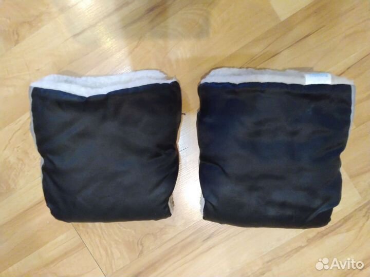 Муфты, варежки для рук на коляску, санки