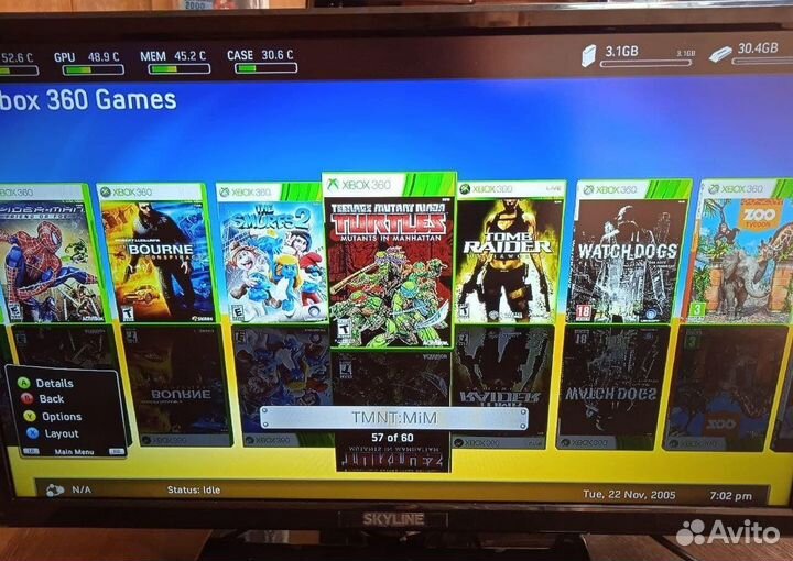 Прошитый Xbox 360 S 500gb + 56 игр Xbox360 X360 x