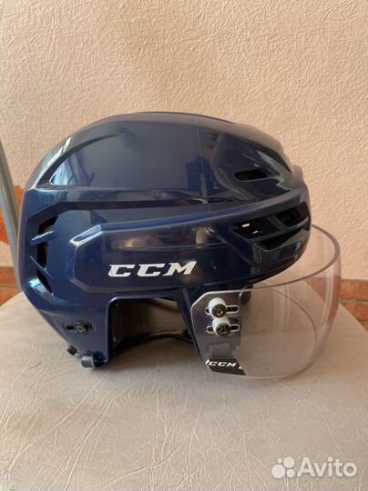 Хоккейный шлем ccm tacks 710 M (Navy, темно-синий)