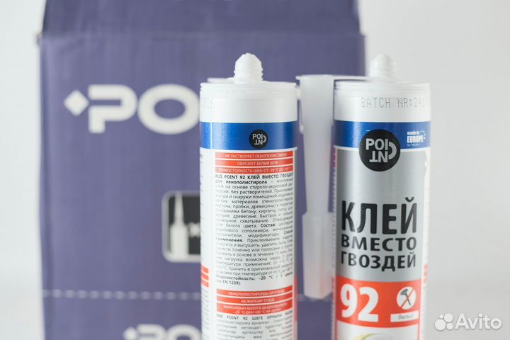 Жидкие гвозди Point 92 для пенополистирола