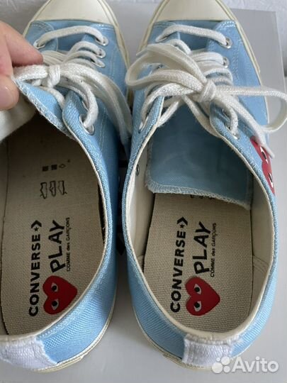 Кеды Converse play Comme des garcons