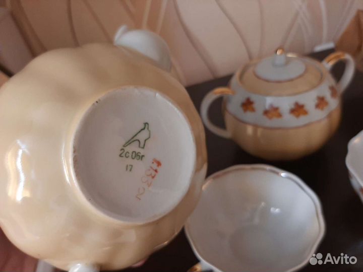 Чайный сервиз СССР дулево