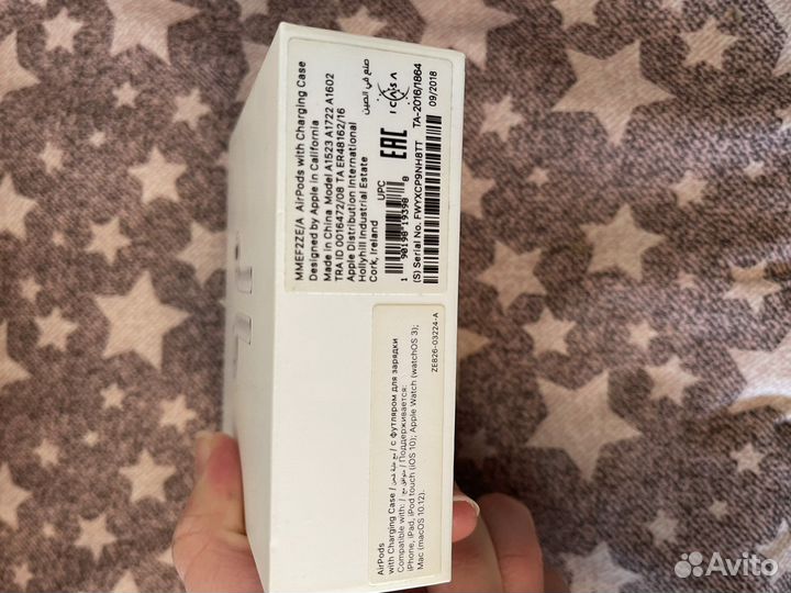 Наушники apple airpods