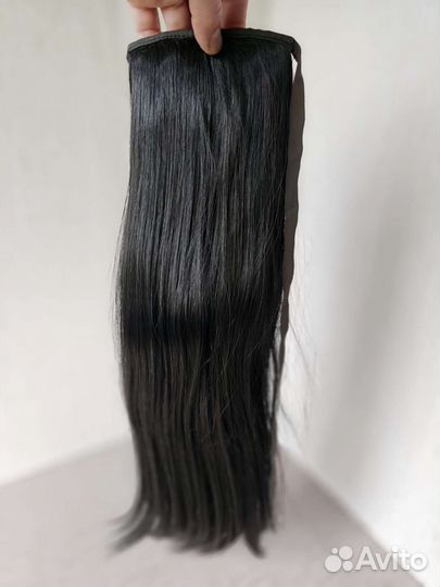 Хвост накладной темно-корчневый