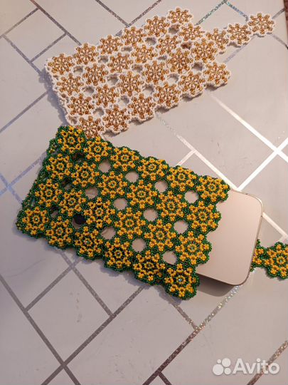 Чехлы из бисера для телефона ручная работа