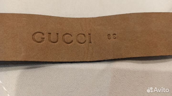 Ремень gucci темно синий