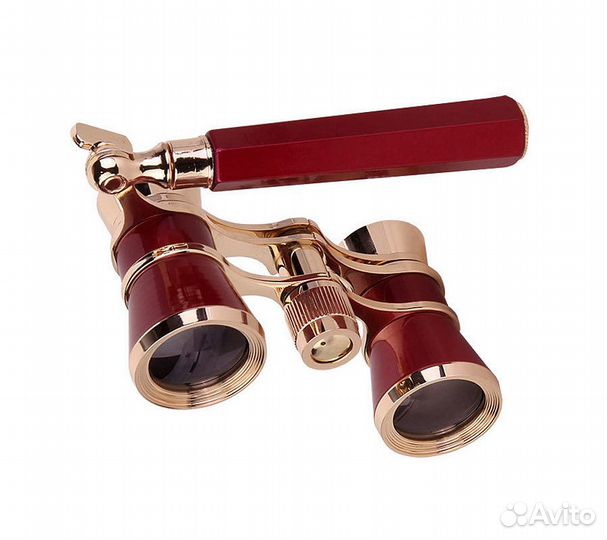 Бинокль Veber бгц 3*25 E08 (красный лорнет)