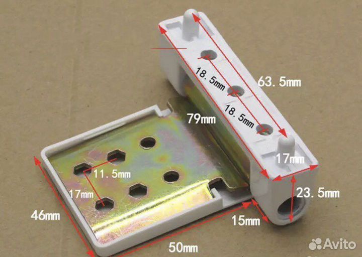 Дверные петли для пластиковых дверей и окон