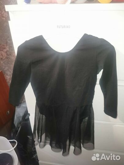 Купальник танцевальный/гимнастический с юбкой