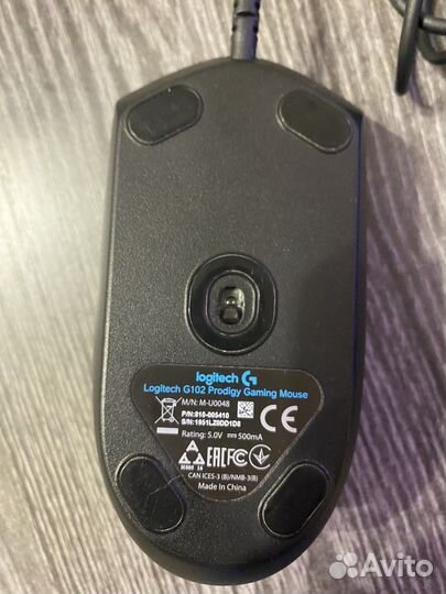 Игровая мышь logitech g102