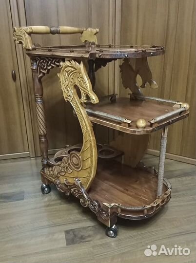 Сервировочный столик-бар Кельтика/Дракар