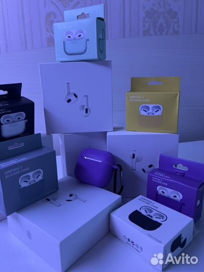 Беспроводные наушники apple airpods