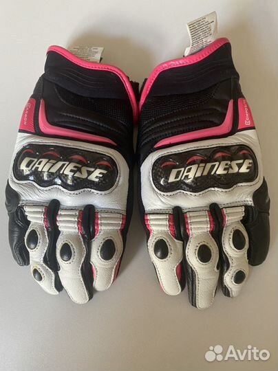 Мотоперчатки dainese женские 6,5/S оригинал