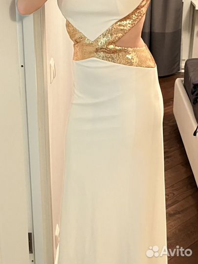 Платье вечернее/свадебное с открытой спиной 42-44
