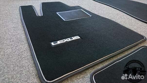 Автоковрики для lexus RX II, чёрные