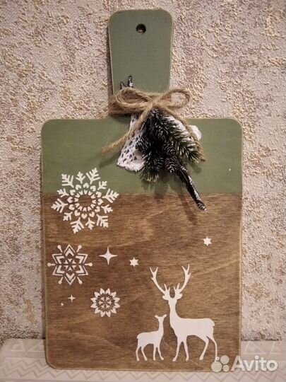 Новогодний декор ручной работы