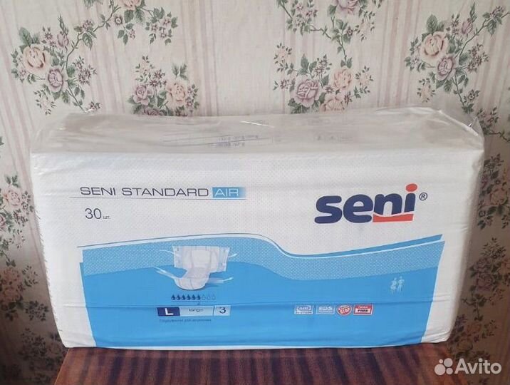 Подгузники для взрослых seni L