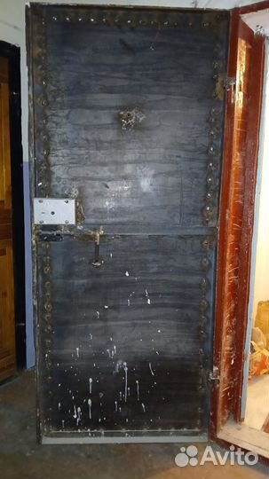 Дверь входная железная бу