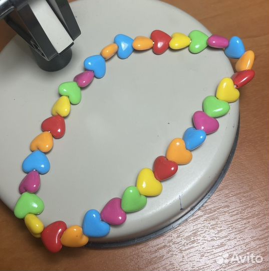 Комплект украшений бусы и браслет для ребенка