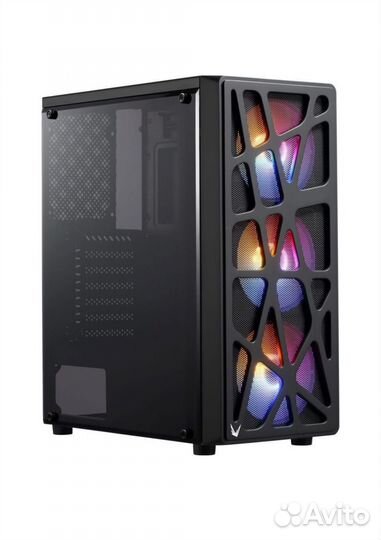 Новый корпус + 4 Rgb вентилятора
