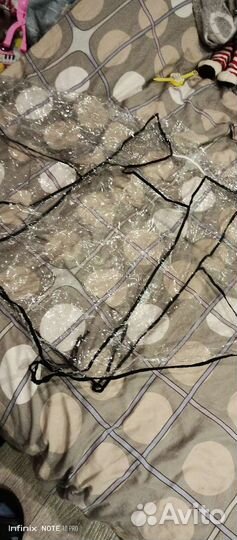 Дождевик на коляску или санки