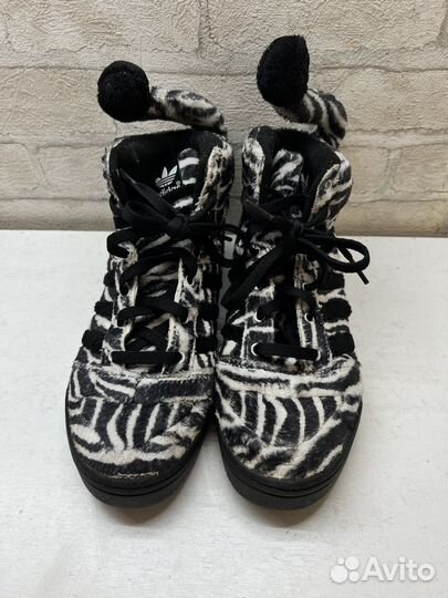 Кроссовки Adidas Jeremy Scott Zebra Оригинал