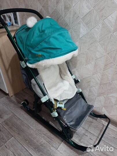 Санки коляска ника 7 2