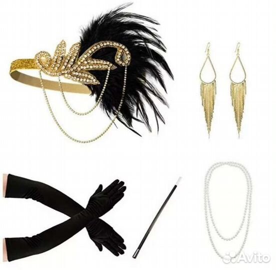 Набор аксессуаров, для вечеринки Гэтсби, Чикаго