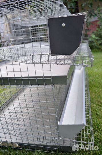 Клетки, кормушки и поддоны для перепелов