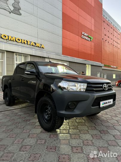 Toyota Hilux 2.4 МТ, 2016, 206 000 км