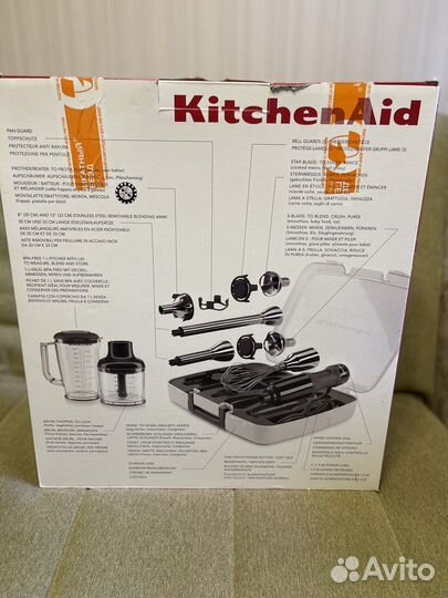 Блендер погружной kitchenaid
