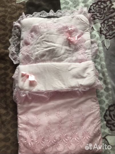 Комплект на выписку для девочки