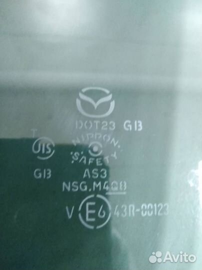 Стекло двери задней левой Mazda CX-7 ER 2006-2012