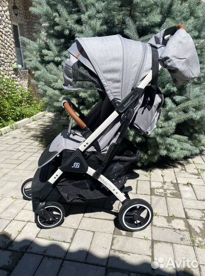 Коляска Babalo 2023серая )