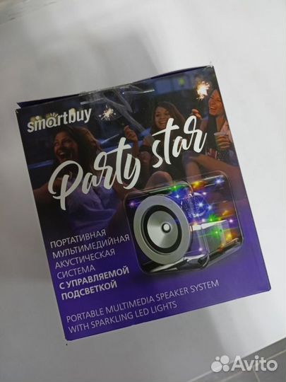 Колонка Bluetooth SmartBuy Party Star