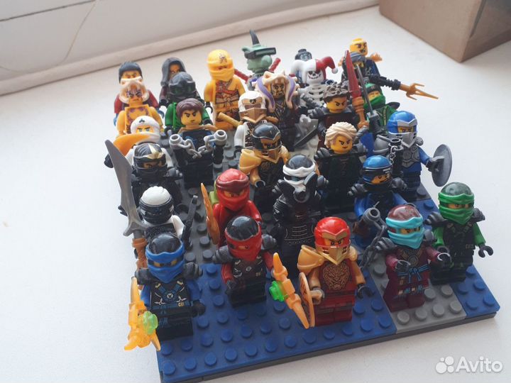 Lego ninjago фигурки