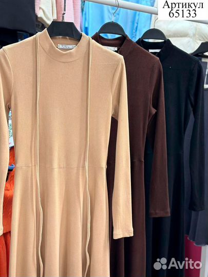 Платье длинное