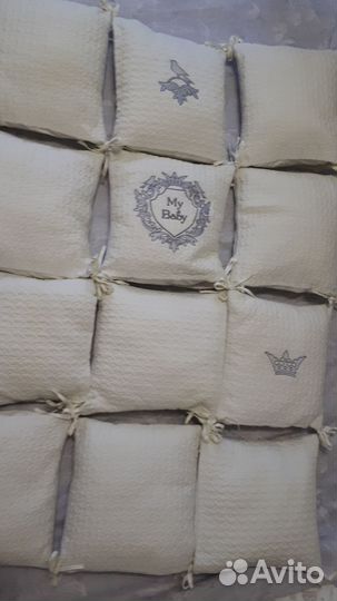 Бортики в кроватку