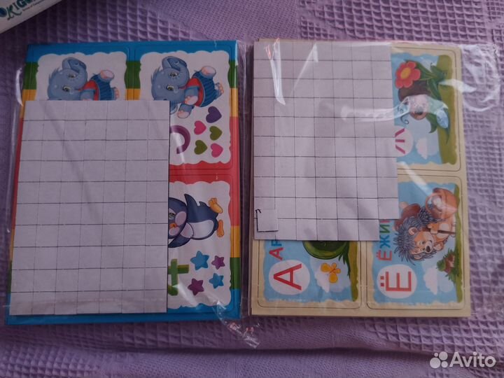 Развивающий магнитный набор (азбука,цифры,счёт)
