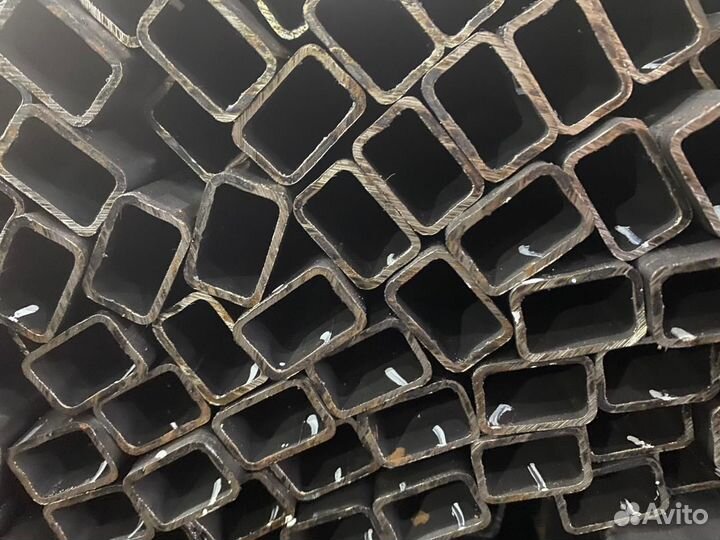 Стальная труба 50х30х2/600мм