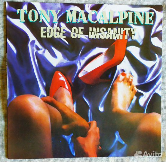 Tony Macalpine Edge of Insanity 1986 винил оригина