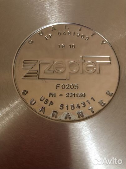 Сковорода- сотейник Цептер 20 см. Без крышки