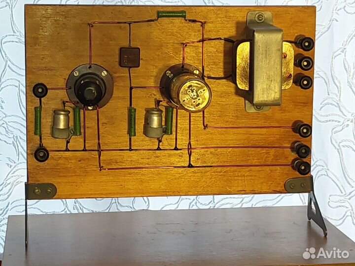 Макет лампового усилителя 