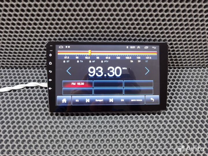 Магнитола Android 9 дюймов IPS экран новая