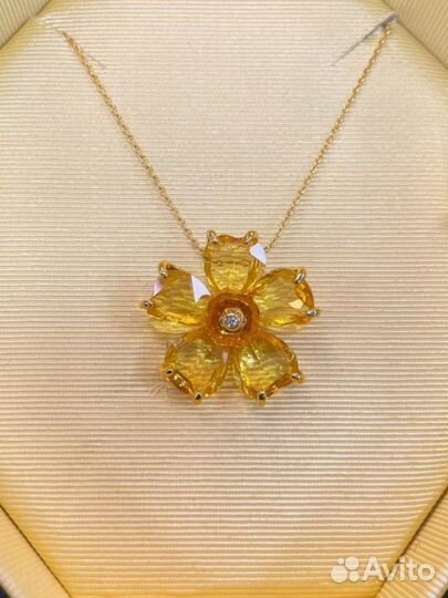 Swarovski Florere серьги кулон