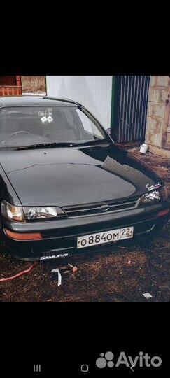 Губа на бампер Samurai