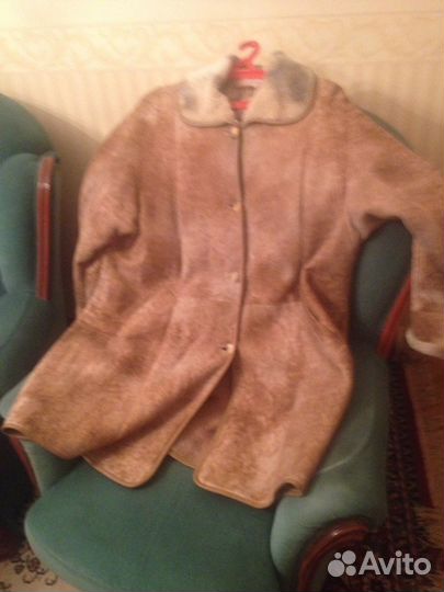 Дублёнка (женская размер 52-54). Состояние отлично